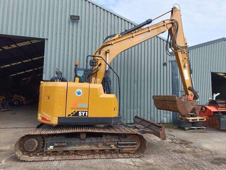 Sany SY 155 U graafmachine excavator rupskraan tracked, Zakelijke goederen, Machines en Bouw | Kranen en Graafmachines, Graafmachine