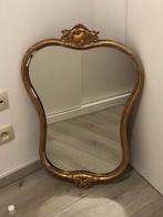 Antieke spiegel • vergulding • vintage decoratie, Ophalen, Minder dan 50 cm, Minder dan 100 cm
