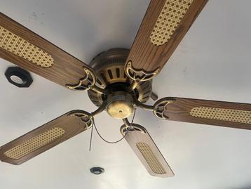 ventilateur, Enlèvement, Utilisé, Ventilateur de plafond