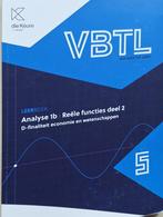 VBTL Leerboek Analyse 1b Reële functies deel 2, Boeken, ASO, Wiskunde A, Autre, Ophalen