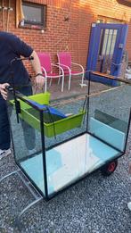 groot aquarium, Dieren en Toebehoren, Ophalen, Zo goed als nieuw
