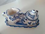 Schaaltje met potjes delfts blauw, Ophalen of Verzenden