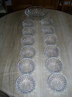 Val saint Lambert signé plat & Ravier / Coupe & Coupelles, Enlèvement