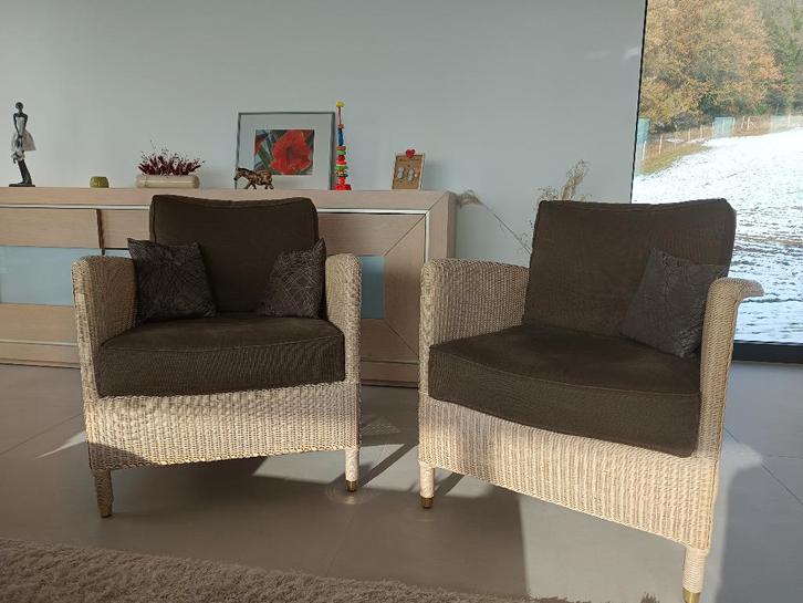 Fauteuils Vincent Sheppard, Huis en Inrichting, Stoelen, Gebruikt, Twee, Grijs, Ophalen