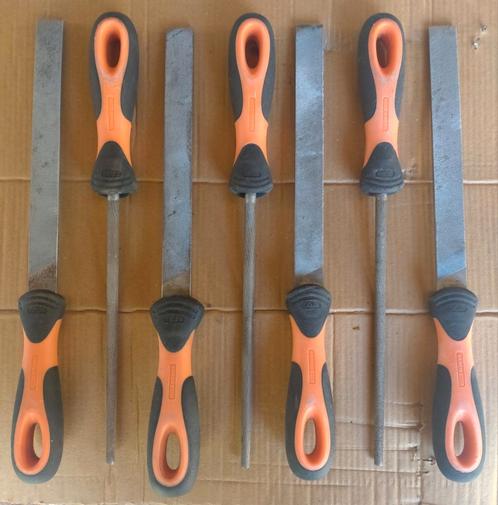 Setje Bahco Vijlen (7 Stuks), Doe-het-zelf en Bouw, Schaafmachines, Gebruikt, Ophalen of Verzenden