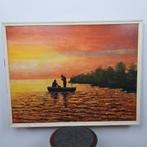 Vissers bij zonsondergang - Cor Barning, Enlèvement ou Envoi