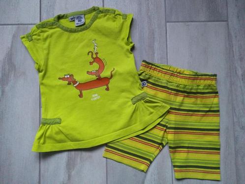 ✿ M62 - Woody zomer pyjama thema hond, Kinderen en Baby's, Babykleding | Maat 62, Gebruikt, Meisje, Nacht- of Onderkleding, Ophalen of Verzenden