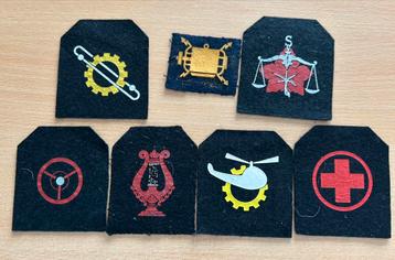ZM FN Belgian Marine 7 parches jaar 60-69 beschikbaar voor biedingen