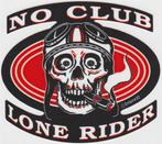 Lone Rider No Club sticker, Envoi, Neuf