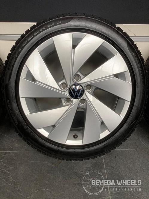 17” orig Volkswagen Golf / Caddy velgen winterbanden 5x112, Auto-onderdelen, Banden en Velgen, Banden en Velgen, Winterbanden