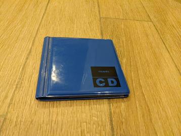 Blauwe CD-organizer voor 10 CD's