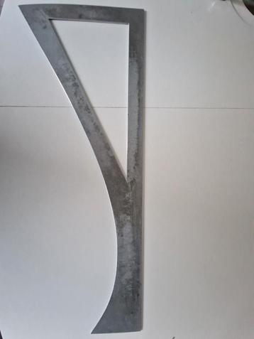 patroon teken lineaal aluminium 60cm beschikbaar voor biedingen