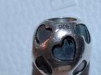 S925 pandora bedel met hartjes, Handtassen en Accessoires, Bedels, Gebruikt, Pandora, Ophalen of Verzenden, 1 bedel