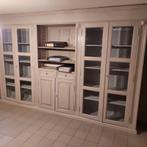Houten Wandkast - Vitrine kast, Huis en Inrichting, Kasten | Vitrinekasten, Ophalen, Zo goed als nieuw, 200 cm of meer, 150 tot 200 cm