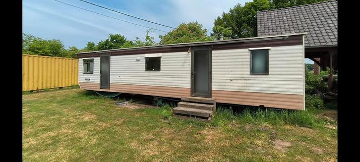 Stacaravan 11m x 3.5m, Caravans en Kamperen, Stacaravans, Ophalen