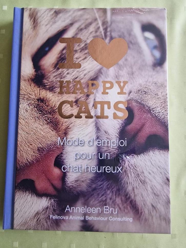 I love happy cats, Anneleen Bru en FR - NOUVEAU, Boeken, Dieren en Huisdieren, Nieuw, Katten, Ophalen of Verzenden
