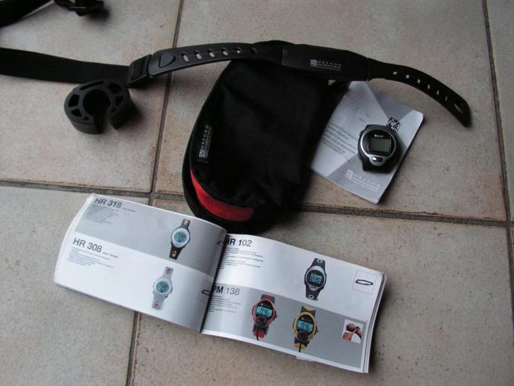 Onderdelen hartslagmeter Oregon Scientific type HR102, Sport en Fitness, Hartslagmeters, Gebruikt, Overige merken, Met borstriem
