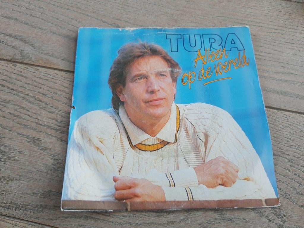Single : Will Tura - alleen op de wereld, Cd's en Dvd's, Vinyl | Nederlandstalig, Ophalen of Verzenden, Zo goed als nieuw