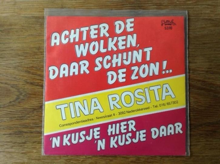 single tina rosita, Cd's en Dvd's, Vinyl Singles, Single, Nederlandstalig, 7 inch, Ophalen of Verzenden