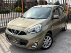 NISSAN MICRA 1.2i ESSENCE 137 000KM 2014 EURO 5B, Auto's, Nissan, Voorwielaandrijving, Euro 5, Stof, Zwart