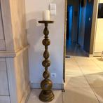 Kandelaar in massief brons, Antiek en Kunst, Ophalen, Koper of Brons