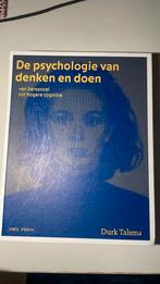 Psychologie van denken en doen, Boeken, Ophalen of Verzenden, Zo goed als nieuw, Geesteswetenschap