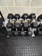 Lifemaxx Crossmax Hexa Dumbells, Sport en Fitness, Fitnessmaterialen, Ophalen, Zo goed als nieuw, Benen, Halterset
