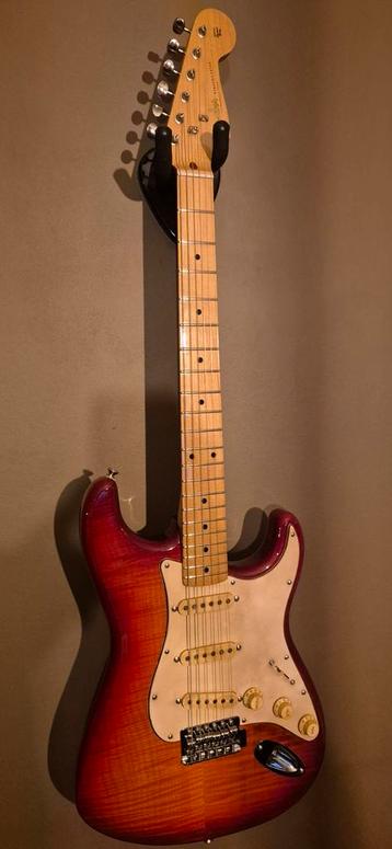 Prachtige Fender stratocaster custom, Musique & Instruments, Enlèvement, Comme neuf, Fender
