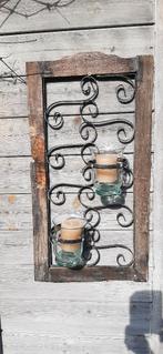 Wanddecoratie met kaarsen, Enlèvement, Utilisé