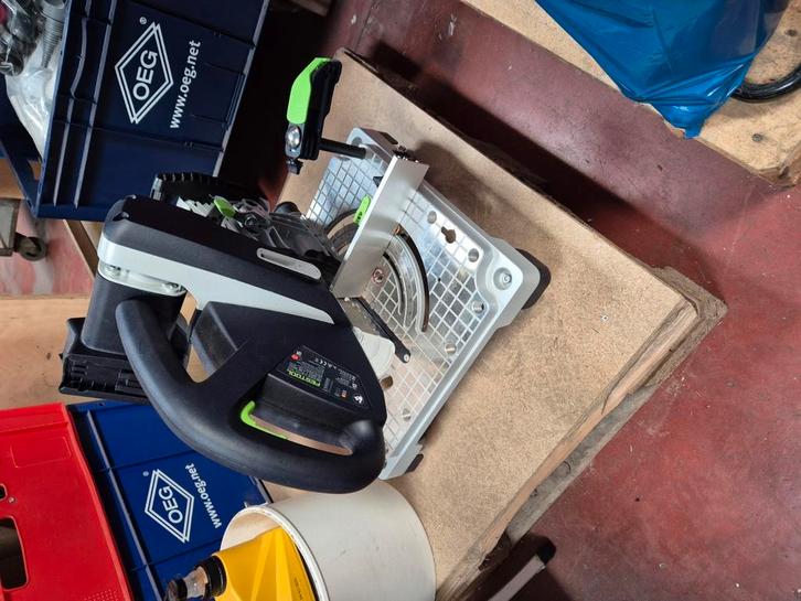 Festool plintenzaag, Doe-het-zelf en Bouw, Gereedschap | Zaagmachines, Zo goed als nieuw, Ophalen