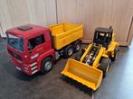 Bruder MAN vrachtwagen + buldozer, Kinderen en Baby's, Speelgoed |Speelgoedvoertuigen, Ophalen