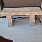 Betonnen tuinbanken, zuilen en beeld., Tuin en Terras, Ophalen, Zo goed als nieuw, Beton, Overige typen