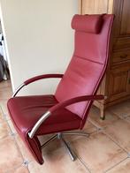 Jori relax Mensana+kussen MAXI(Showroomstaat), Huis en Inrichting, Ophalen, Zo goed als nieuw, Leer, Durlet Leolux Rolf benz Sede poltrona