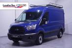 Ford Transit 2.2 TDCI 100 pk L2H2 Imperiaal met Trap, Trekha, Auto's, Bestelwagens en Lichte vracht, Blauw, Bedrijf, Ford, 193 g/km