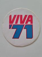 Autocollant vintage - Viva '71 - Bon état, Comme neuf, Autres types, Enlèvement ou Envoi