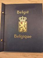 DAVO II BELGIE standaard met bladen en zegels gestempeld, Enlèvement ou Envoi