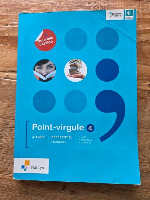 Point-virgule 4, référentiel,  Plantyn, impeccable, Boeken, Schoolboeken, Zo goed als nieuw, Ophalen