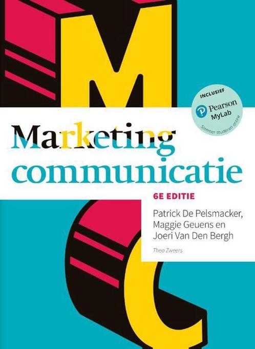 Marketingcommunicatie - 6e editie, Boeken, Studieboeken en Cursussen, Gelezen, Ophalen of Verzenden
