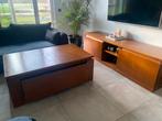 TV kast en salontafel beukhout, Ophalen, Gebruikt, Overige materialen