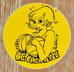 Walthéry sticker B.C. Cheratte 1995 Natacha, Verzamelen, Stickers, Ophalen of Verzenden, Zo goed als nieuw, Film, Tv of Omroep