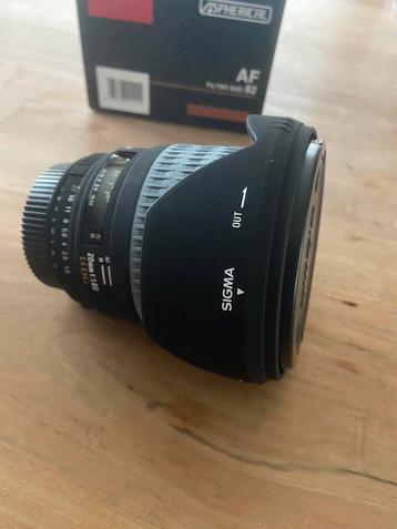 SIGMA EXDG 20mm F1.8 voor Nikon disponible aux enchères