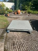 Granieten parasolvoet 300kg, Tuin en Terras, Parasols, Ophalen, Zo goed als nieuw, Parasolvoet