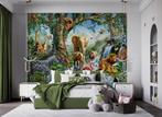 Jungle Dieren Waterval Posterbehang - Gratis Verzending, Enfants & Bébés, Chambre d'enfant | Aménagement & Décoration, Décoration murale
