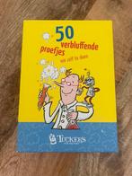 50 verbluffende proefjes, zo goed als nieuw!, Hobby en Vrije tijd, Ophalen of Verzenden, Zo goed als nieuw
