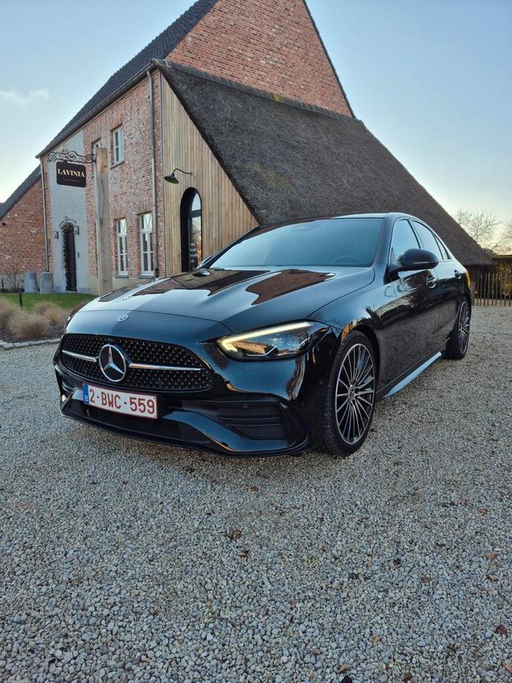 Mercedes C180 AMG Line, Auto's, Mercedes-Benz, Particulier, C-Klasse, ABS, Achteruitrijcamera, Airbags, Airconditioning, Android Auto