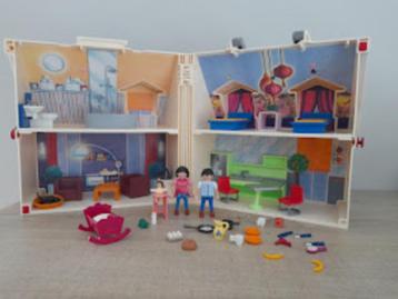 Playmobil vakantiehuisje meeneem koffer city huis zomer beschikbaar voor biedingen