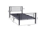 XN Bed Sammy 90x200cm NIEUW +Gratis Levering, Huis en Inrichting, Ophalen of Verzenden, Nieuw
