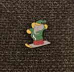 PIN - BABAR - ELEPHANT - OLIFANT - BRUNHOFF - SNOWBOARD, Verzamelen, Verzenden, Gebruikt, Figuurtje, Speldje of Pin