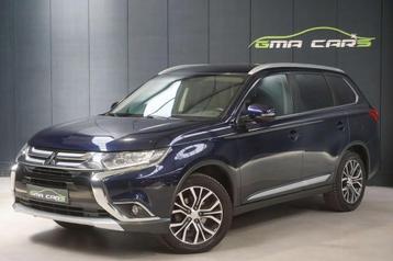 Mitsubishi Outlander 2.0i 2WD Automaat-7zit-Nav-Cam-PDC-Lede, Auto's, Mitsubishi, Automaat, 1998 cc, 4 cilinders, Blauw