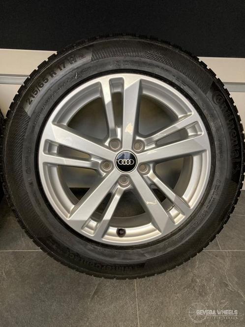 17” originele Audi Q3 F3 velgen + nieuwe winterbanden 5x112, Auto-onderdelen, Banden en Velgen, Banden en Velgen, Winterbanden